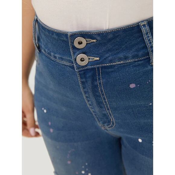 🔥SALE  BloomChic High-Rise Stretch Jeans – Plus Size 26 (4X) – Medium Wash - Picture 9 of 10